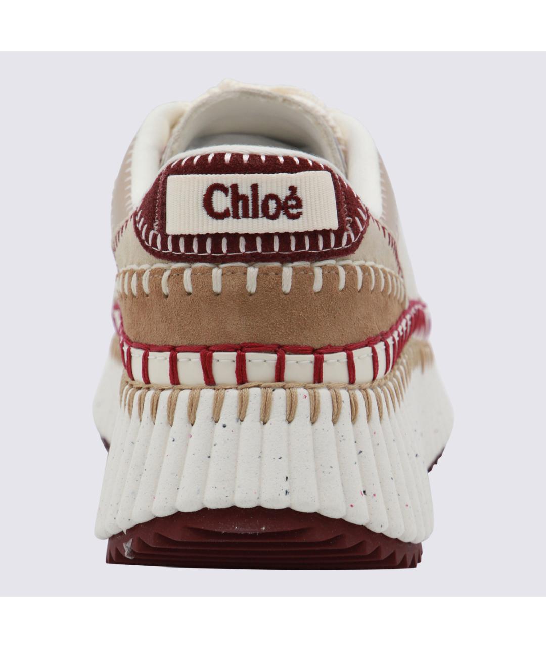 CHLOE Бежевые кроссовки, фото 4