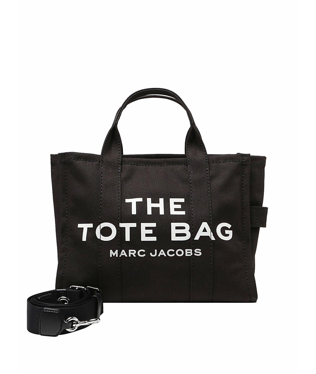 MARC JACOBS Черная тканевая сумка тоут, фото 1