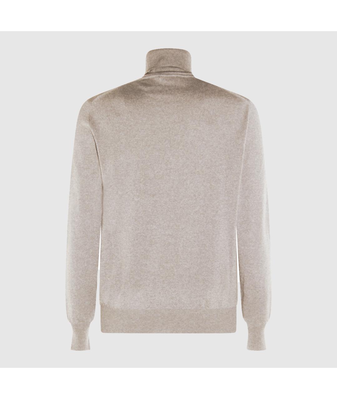 ALTEA Бежевый шерстяной джемпер / свитер, фото 2