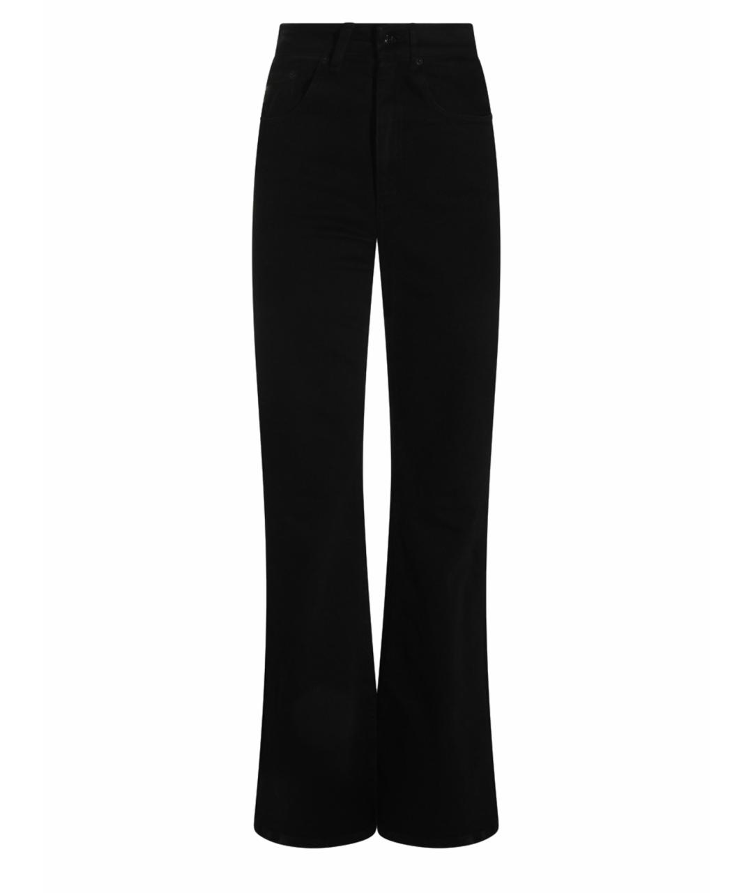 LOIS JEANS Черные хлопковые джинсы клеш, фото 1