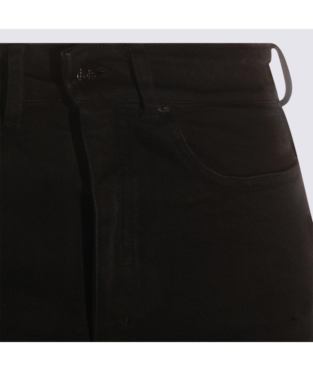 LOIS JEANS Черные хлопковые джинсы клеш, фото 3