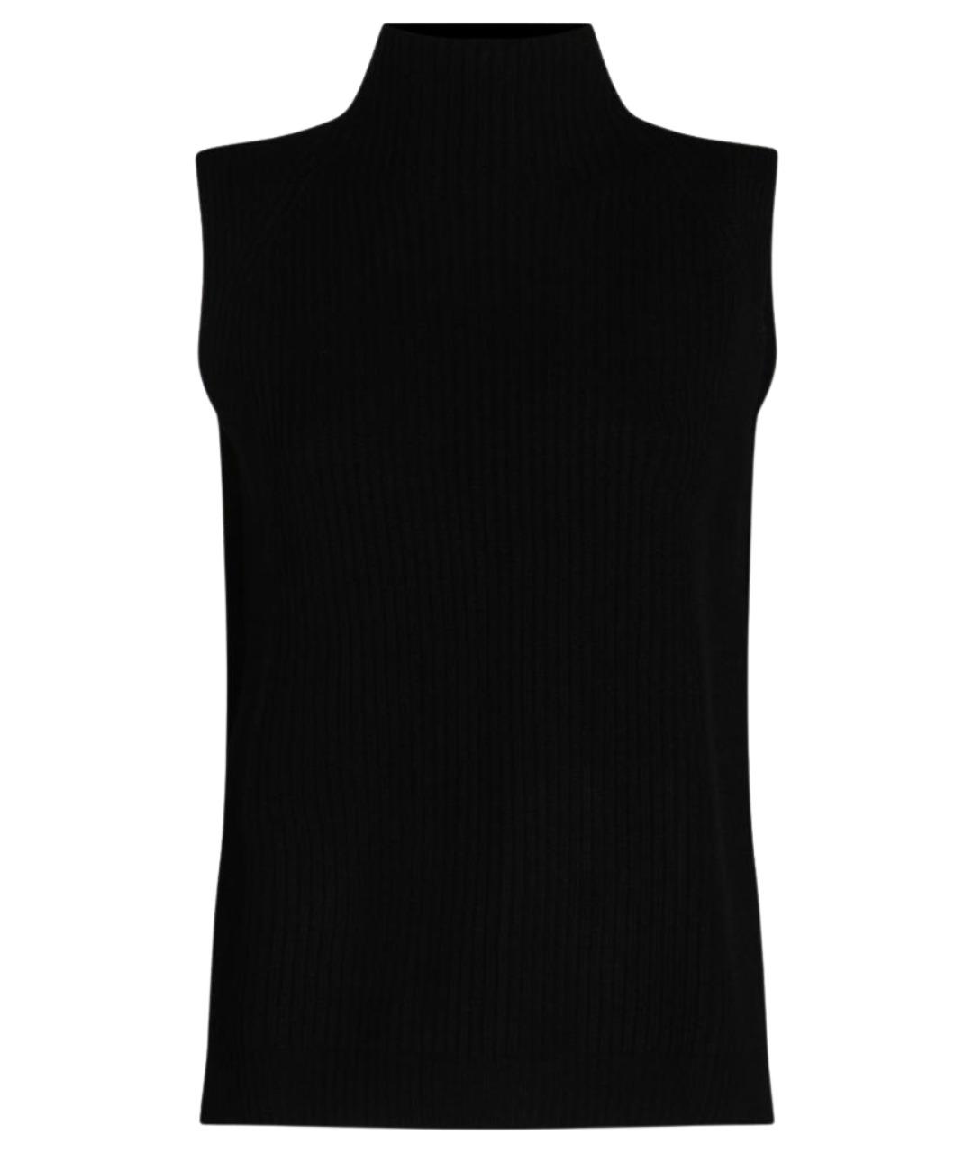 KUJITEN Черный шерстяной джемпер / свитер, фото 1