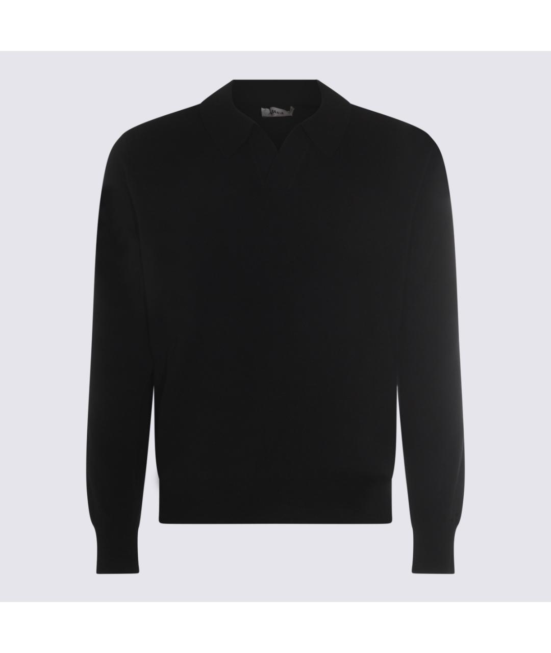 ALTEA Черный шерстяной джемпер / свитер, фото 5