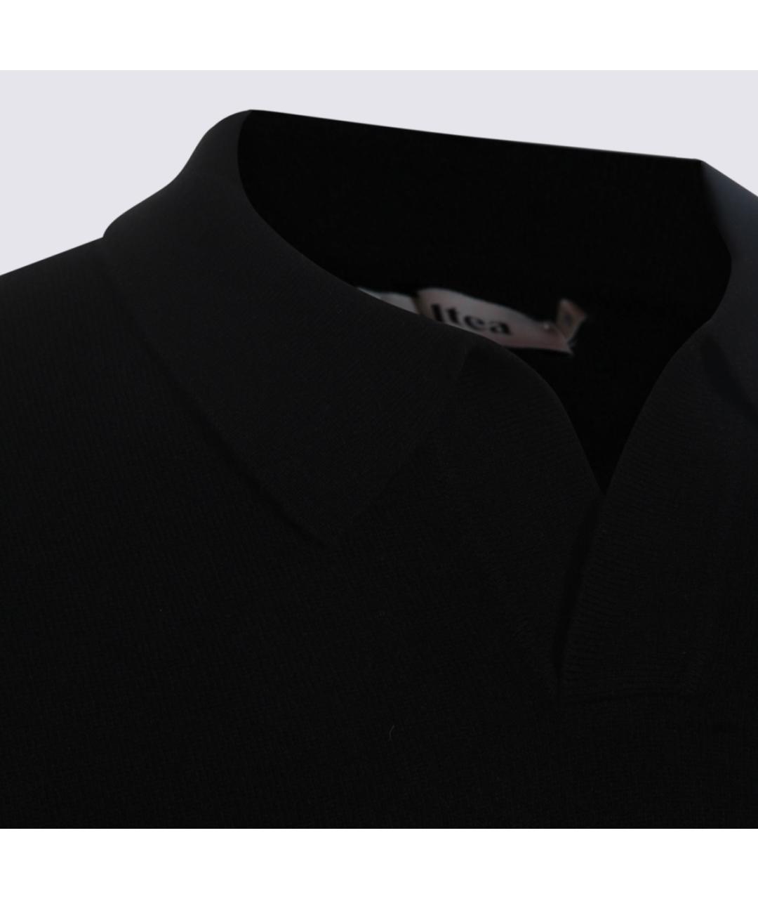 ALTEA Черный шерстяной джемпер / свитер, фото 3