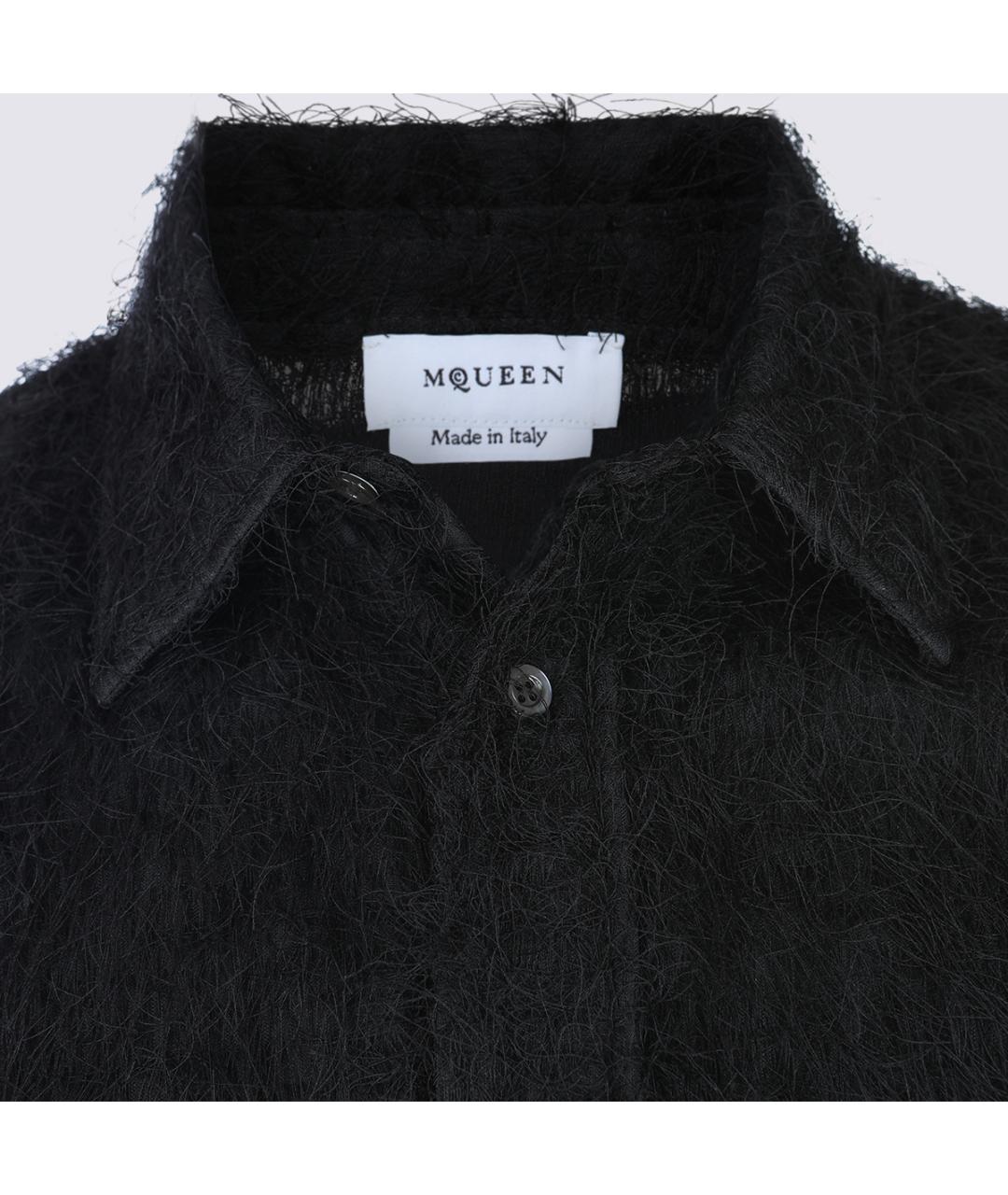 ALEXANDER MCQUEEN Черная кэжуал рубашка, фото 3
