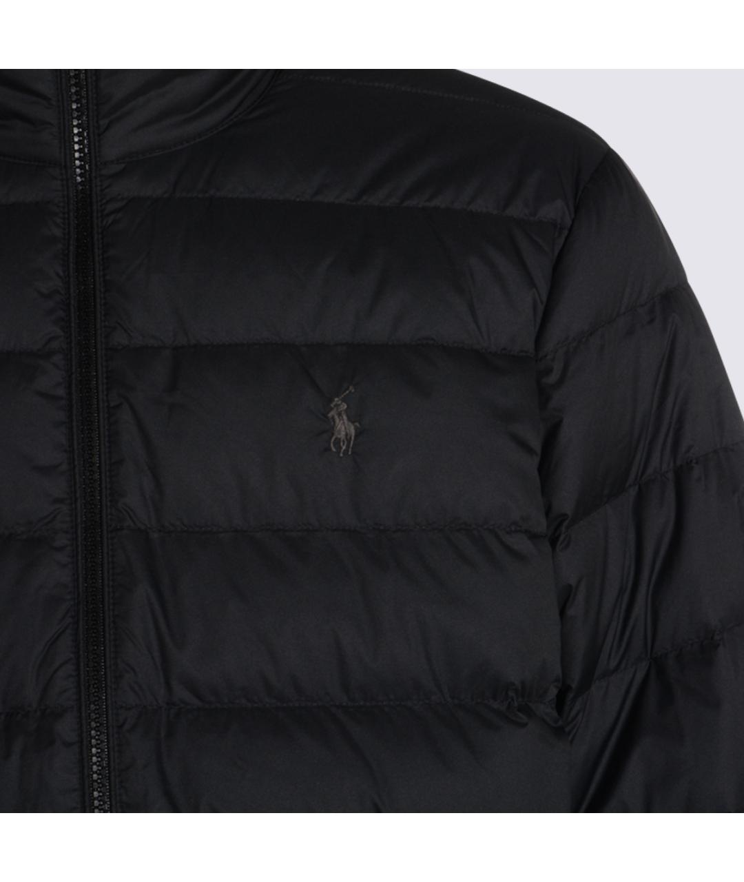 POLO RALPH LAUREN Черная полиэстеровая куртка, фото 3