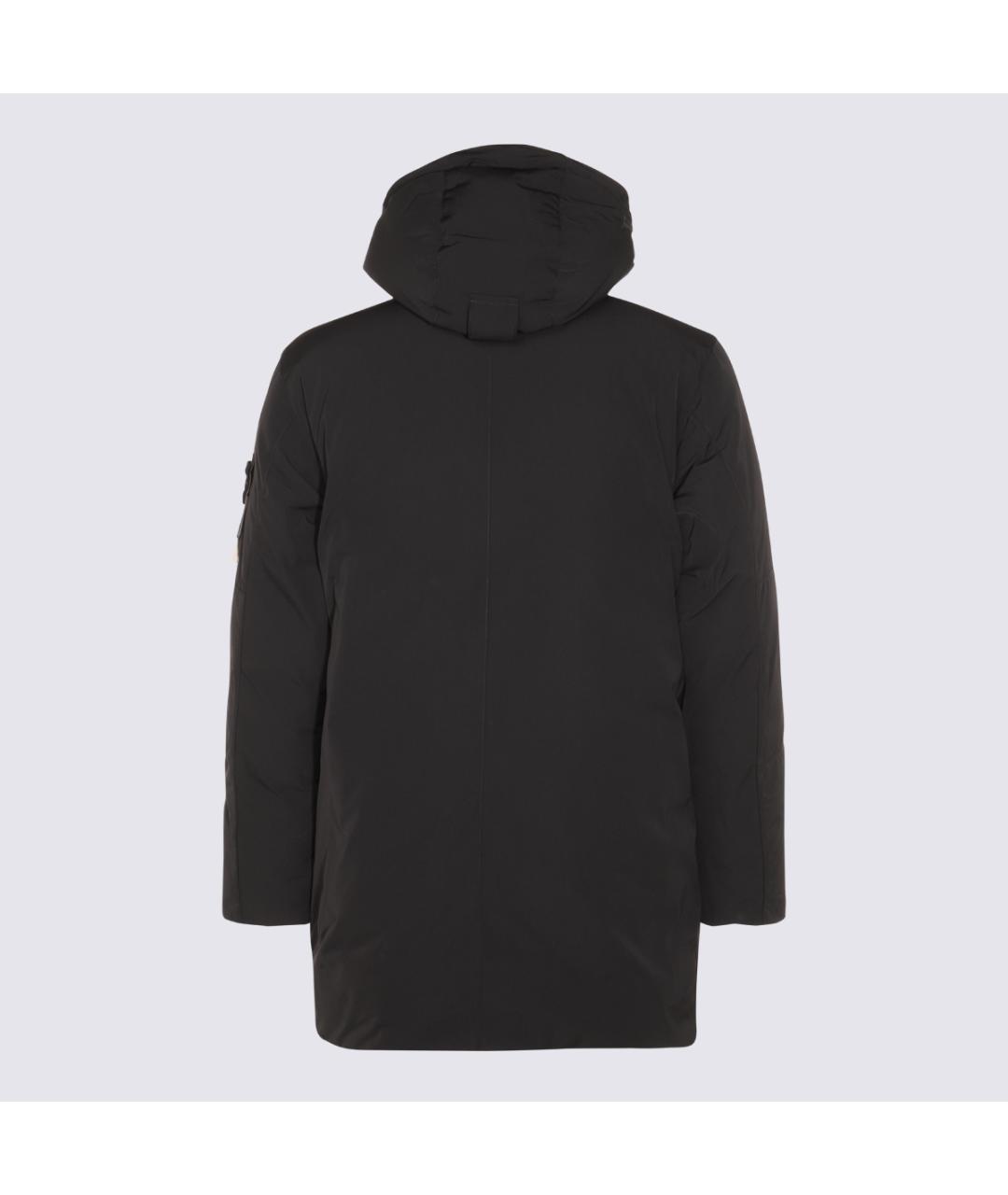 STONE ISLAND Черная полиамидовая парка, фото 2