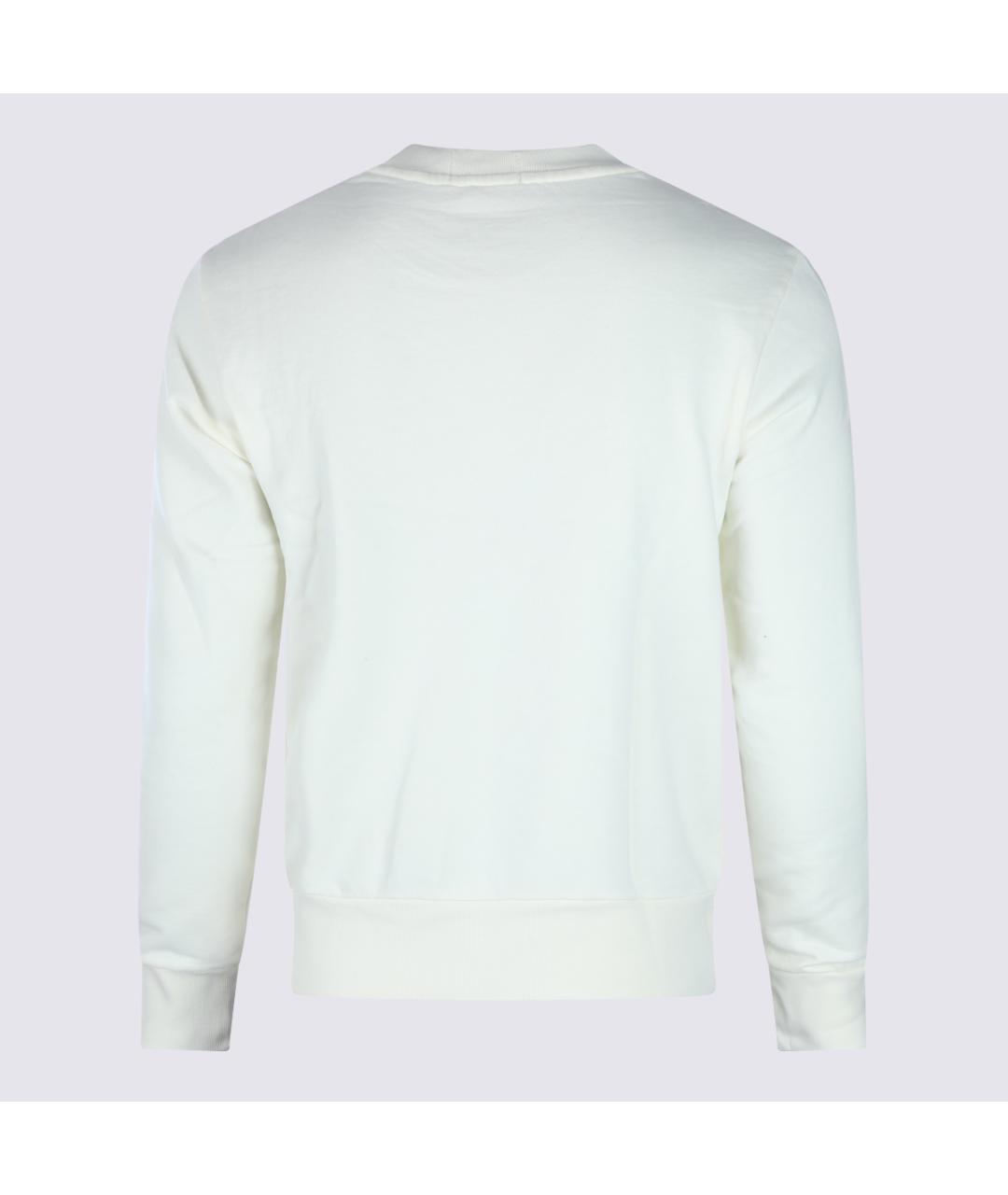 POLO RALPH LAUREN Бежевый хлопковый джемпер / свитер, фото 2