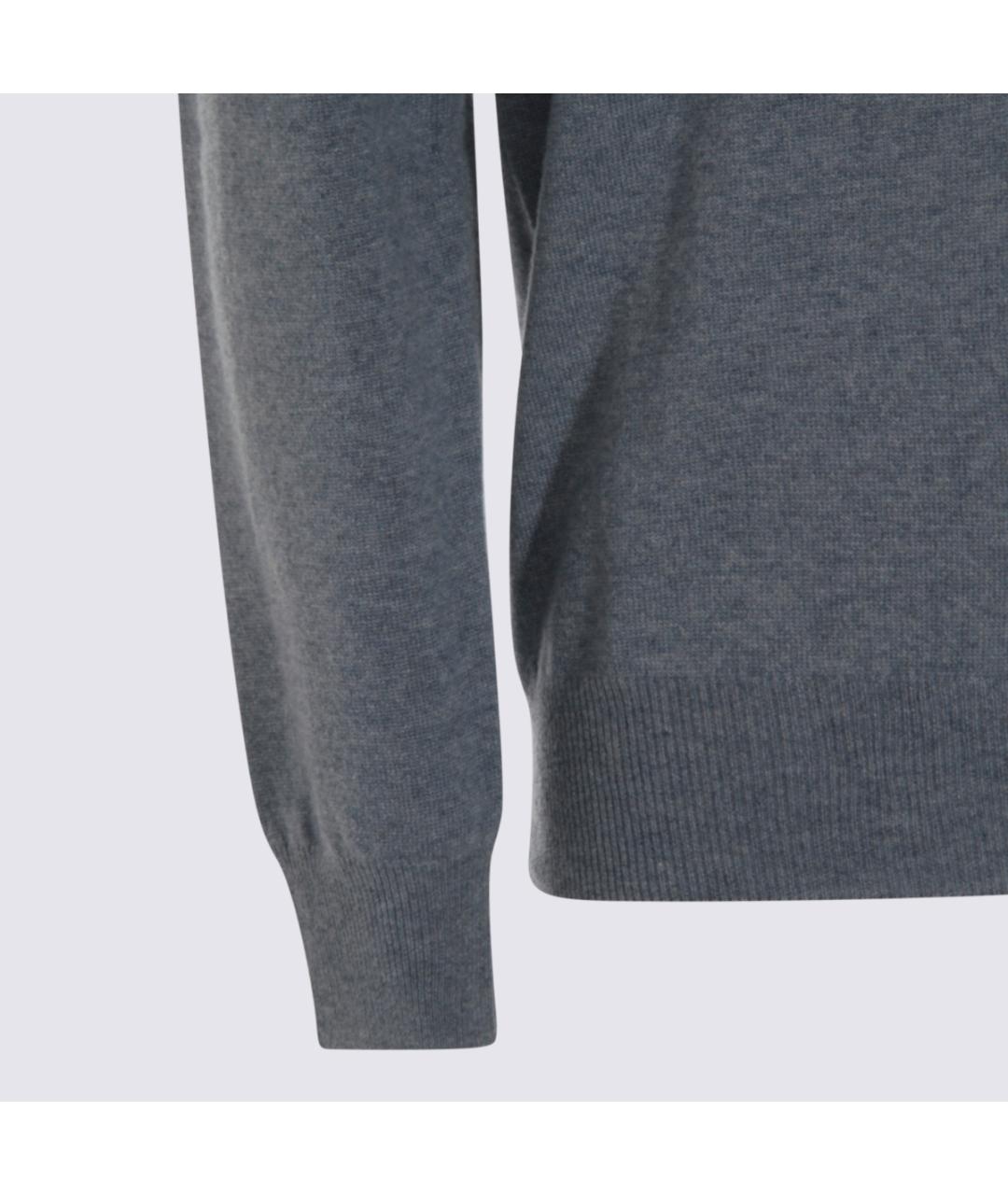 ALTEA Серый шерстяной джемпер / свитер, фото 4