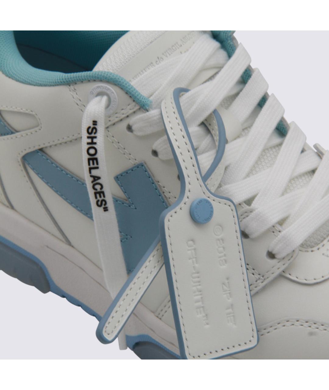 OFF-WHITE Белые синтетические кроссовки, фото 4