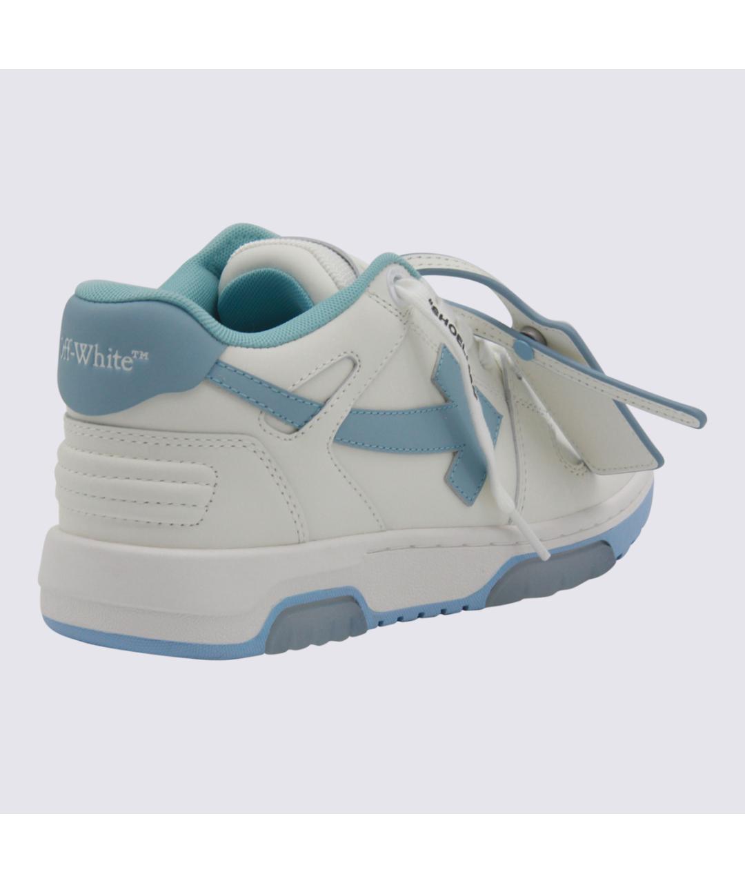 OFF-WHITE Белые синтетические кроссовки, фото 3