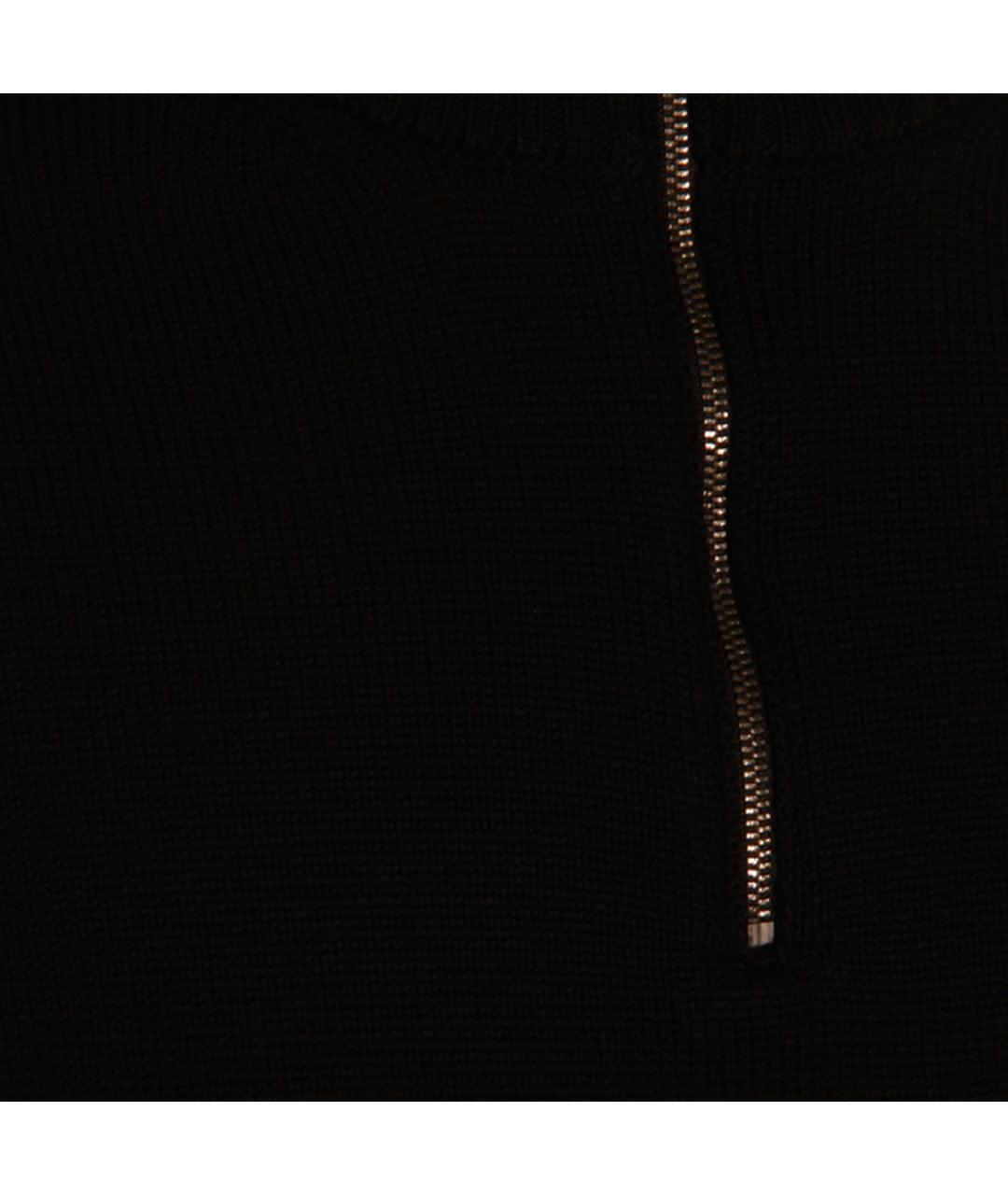 ALTEA Черный шерстяной джемпер / свитер, фото 3