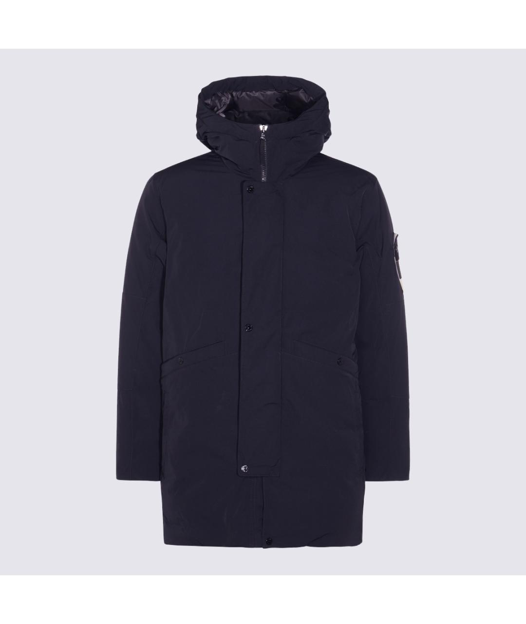 STONE ISLAND Синяя полиамидовая парка, фото 3