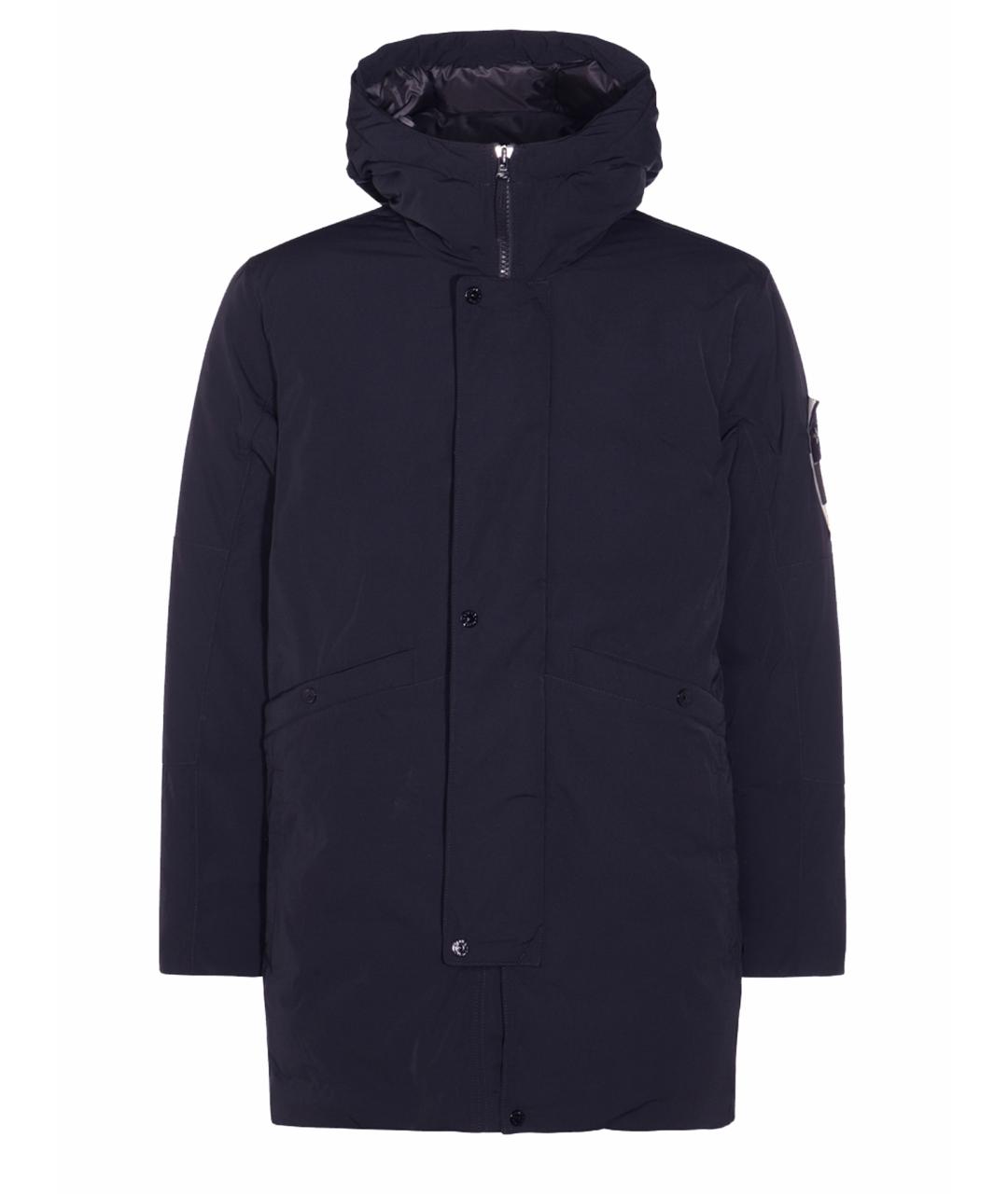 STONE ISLAND Синяя полиамидовая парка, фото 1