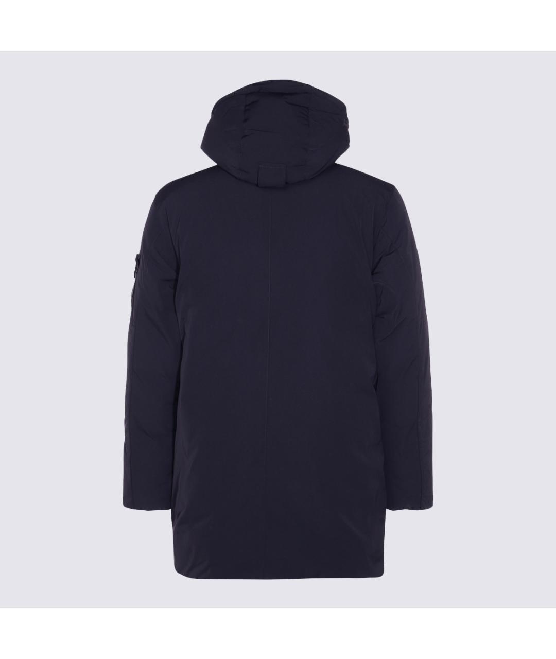STONE ISLAND Синяя полиамидовая парка, фото 2