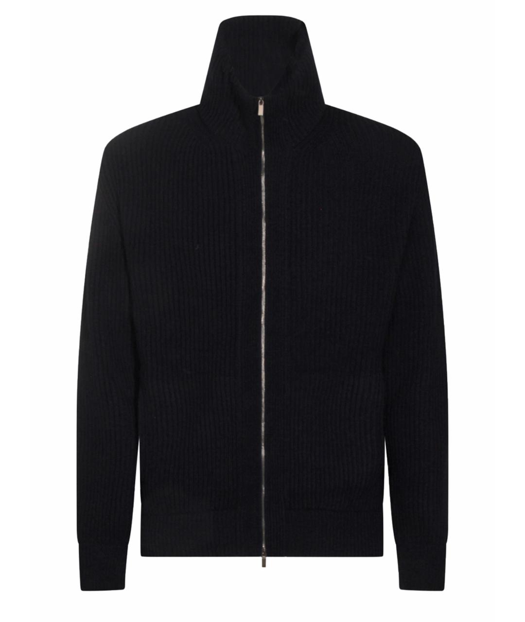 ALTEA Черный шерстяной джемпер / свитер, фото 1