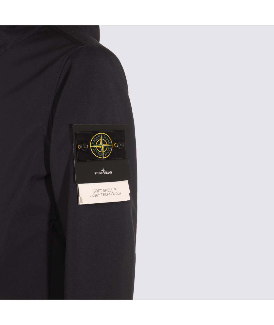 STONE ISLAND Темно-синяя куртка, фото 5