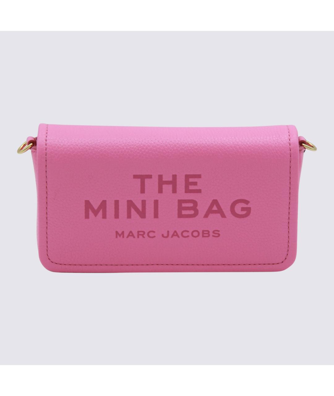 MARC JACOBS Розовая кожаная сумка через плечо, фото 5