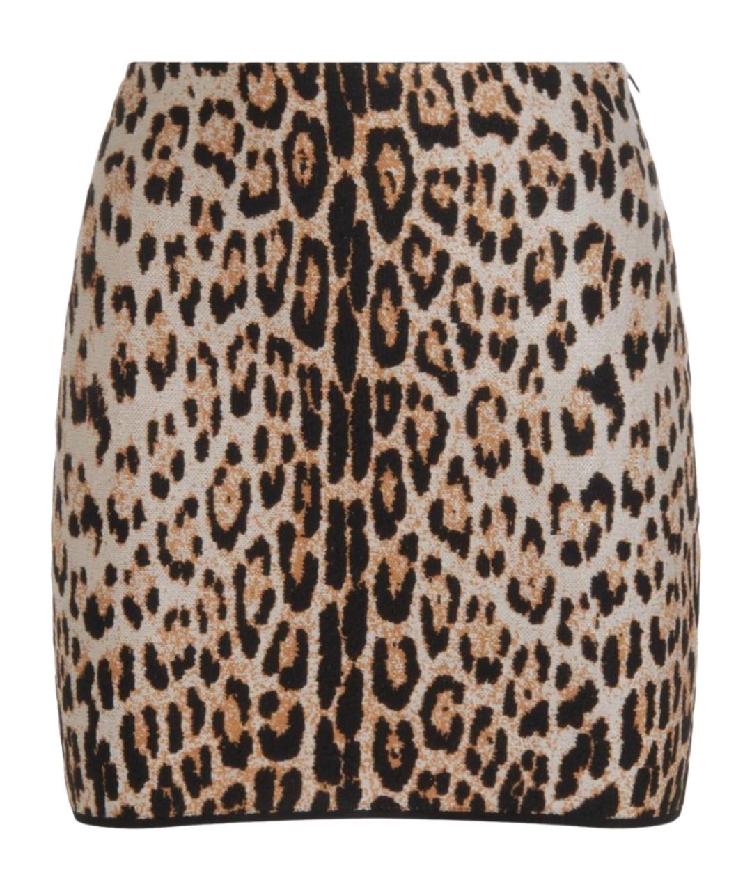 ROBERTO CAVALLI Мульти юбка мини, фото 1