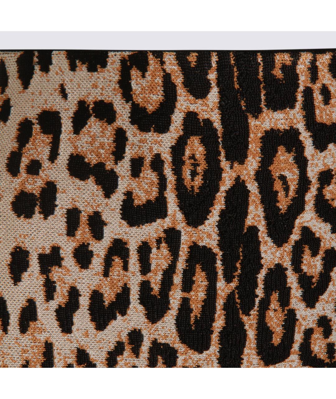 ROBERTO CAVALLI Мульти юбка мини, фото 3