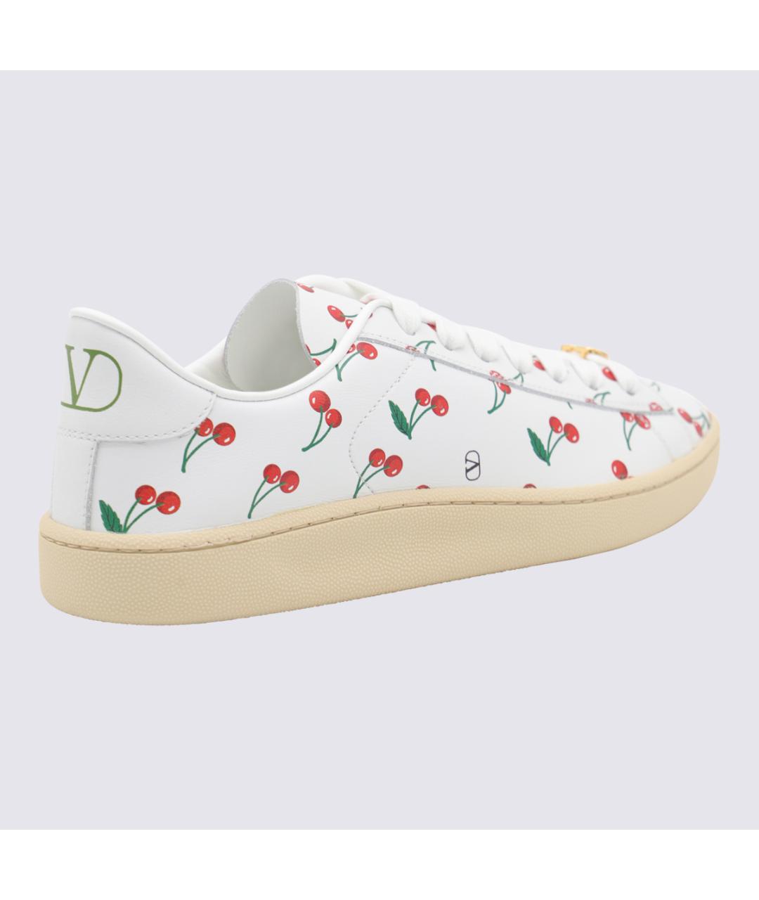 VALENTINO Белые кожаные кеды, фото 3