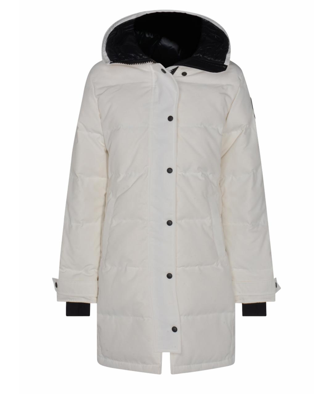 CANADA GOOSE Белая полиамидовая парка, фото 1