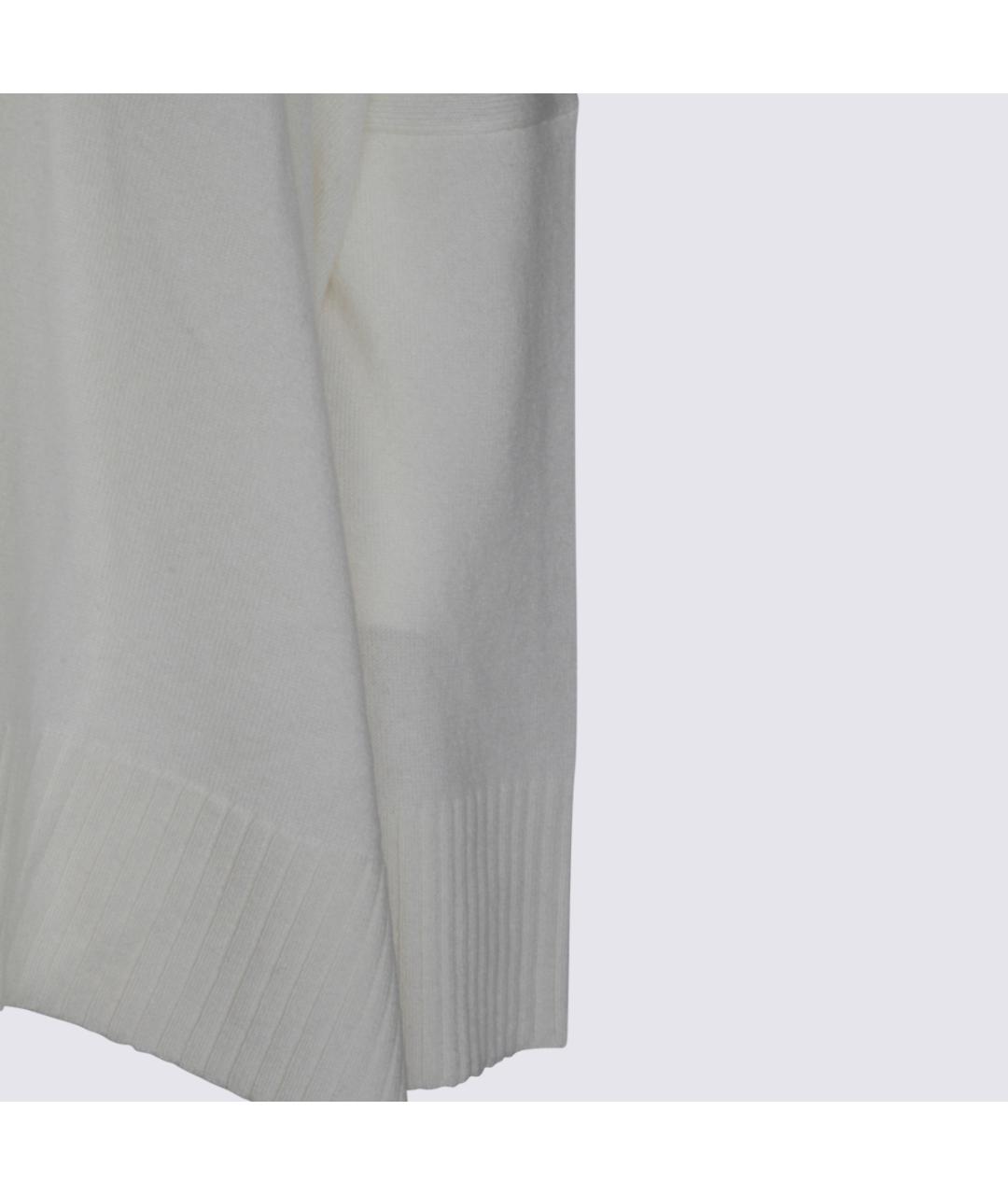 MALO Белый кашемировый джемпер / свитер, фото 4