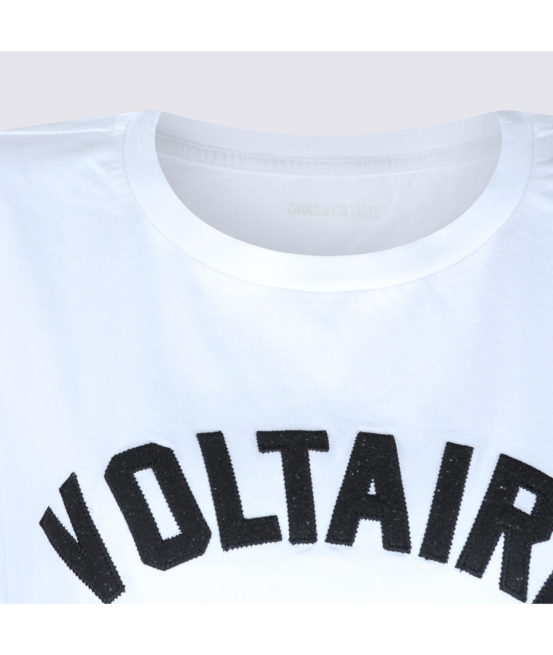 ZADIG & VOLTAIRE Белая хлопковая футболка, фото 3