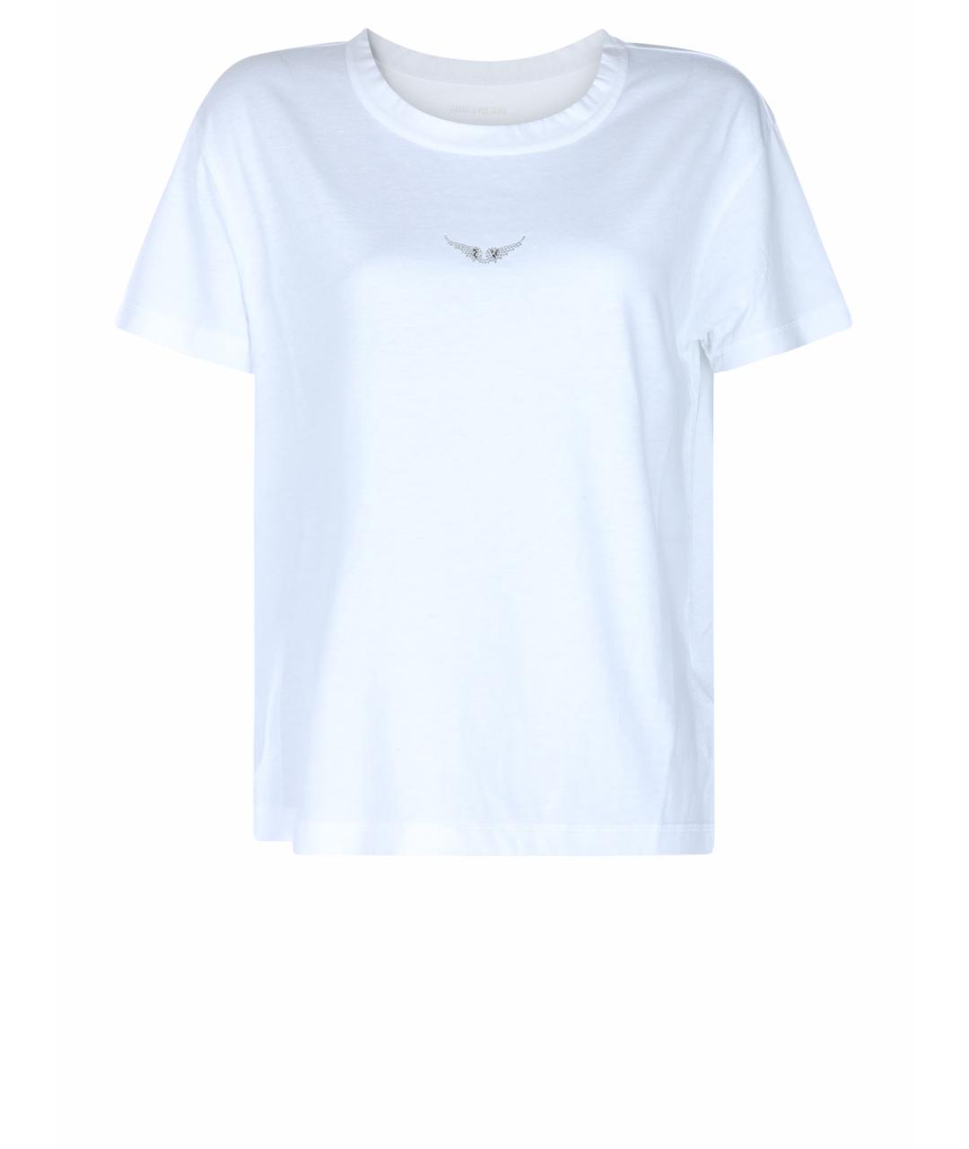 ZADIG & VOLTAIRE Белая хлопковая футболка, фото 1