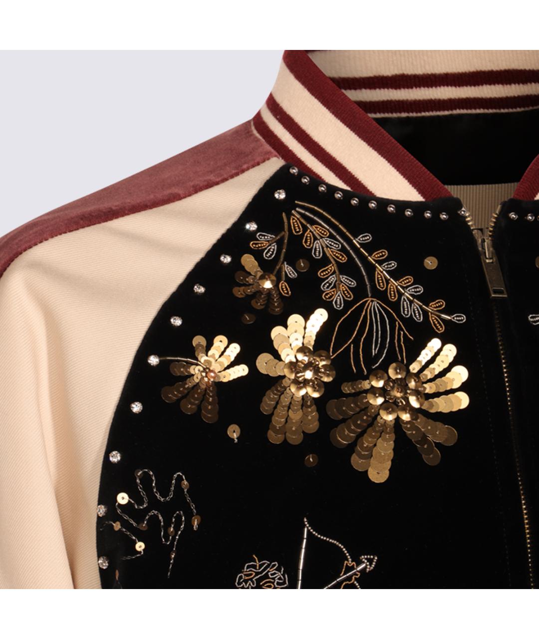 VALENTINO Черная хлопковая куртка, фото 3