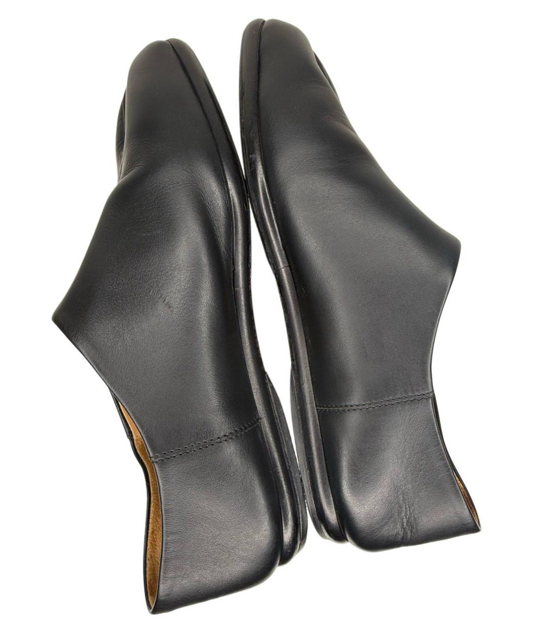 MAISON MARGIELA Черные кожаные лоферы, фото 5