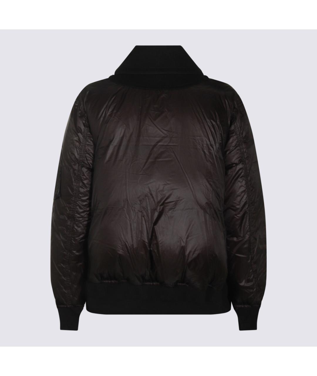 SACAI Черная шерстяная куртка, фото 2