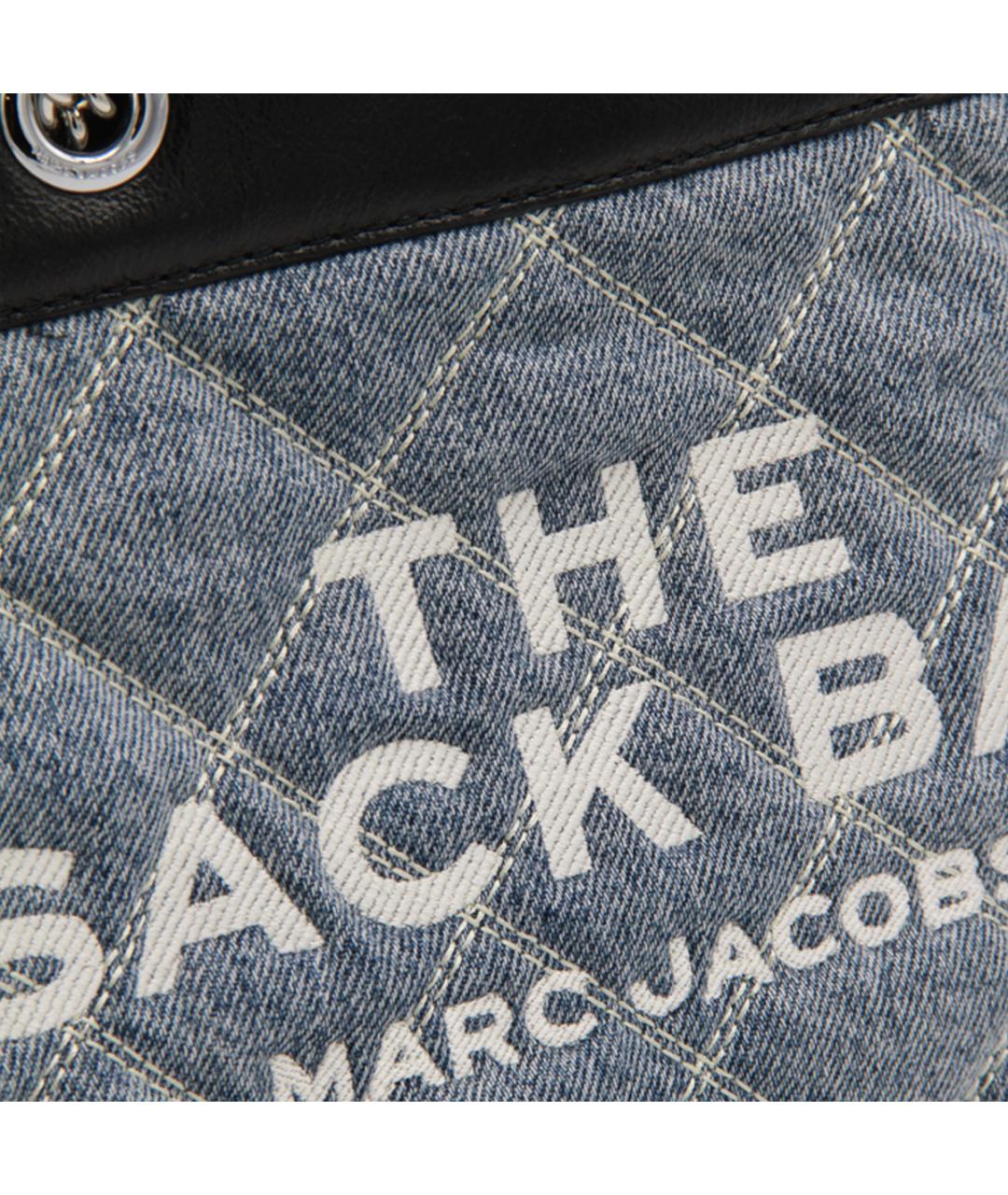 MARC JACOBS Голубая деним сумка тоут, фото 4