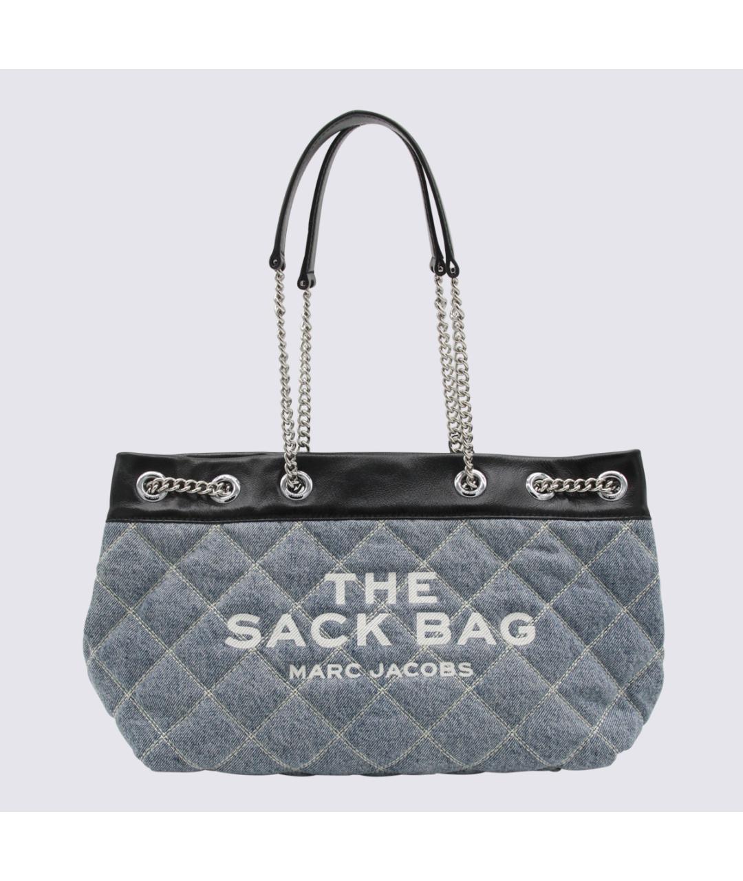 MARC JACOBS Голубая деним сумка тоут, фото 5