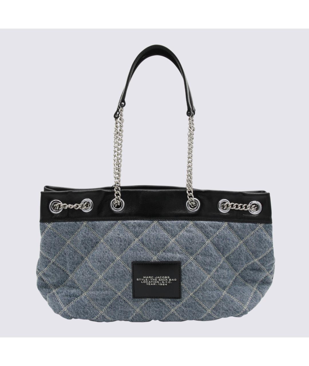 MARC JACOBS Голубая деним сумка тоут, фото 3
