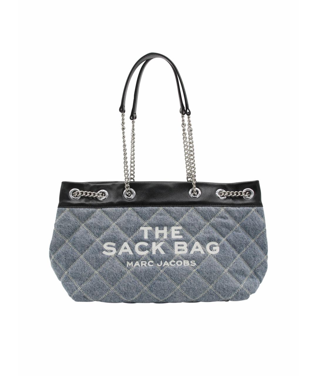 MARC JACOBS Голубая деним сумка тоут, фото 1