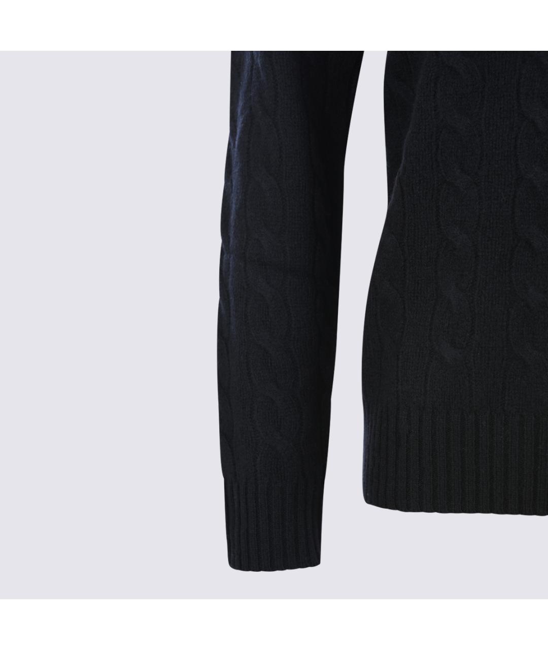 POLO RALPH LAUREN Черный шерстяной джемпер / свитер, фото 4