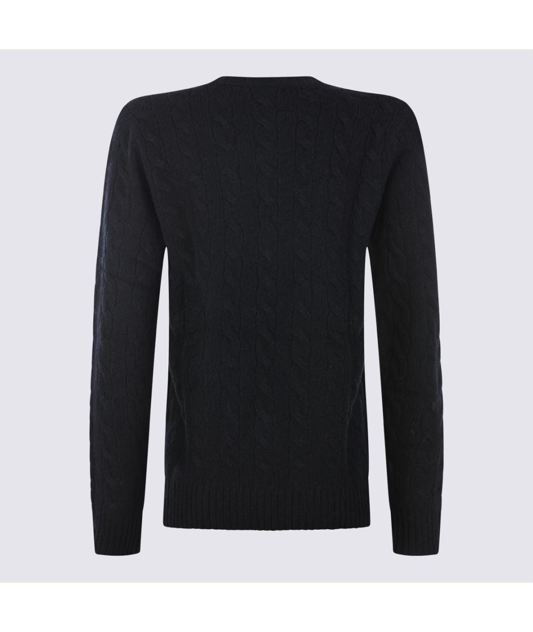 POLO RALPH LAUREN Черный шерстяной джемпер / свитер, фото 2