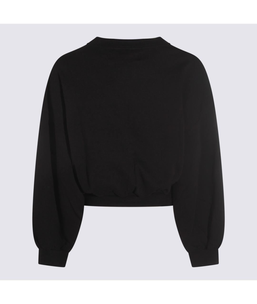 FIORUCCI Черный хлопковый джемпер / свитер, фото 2