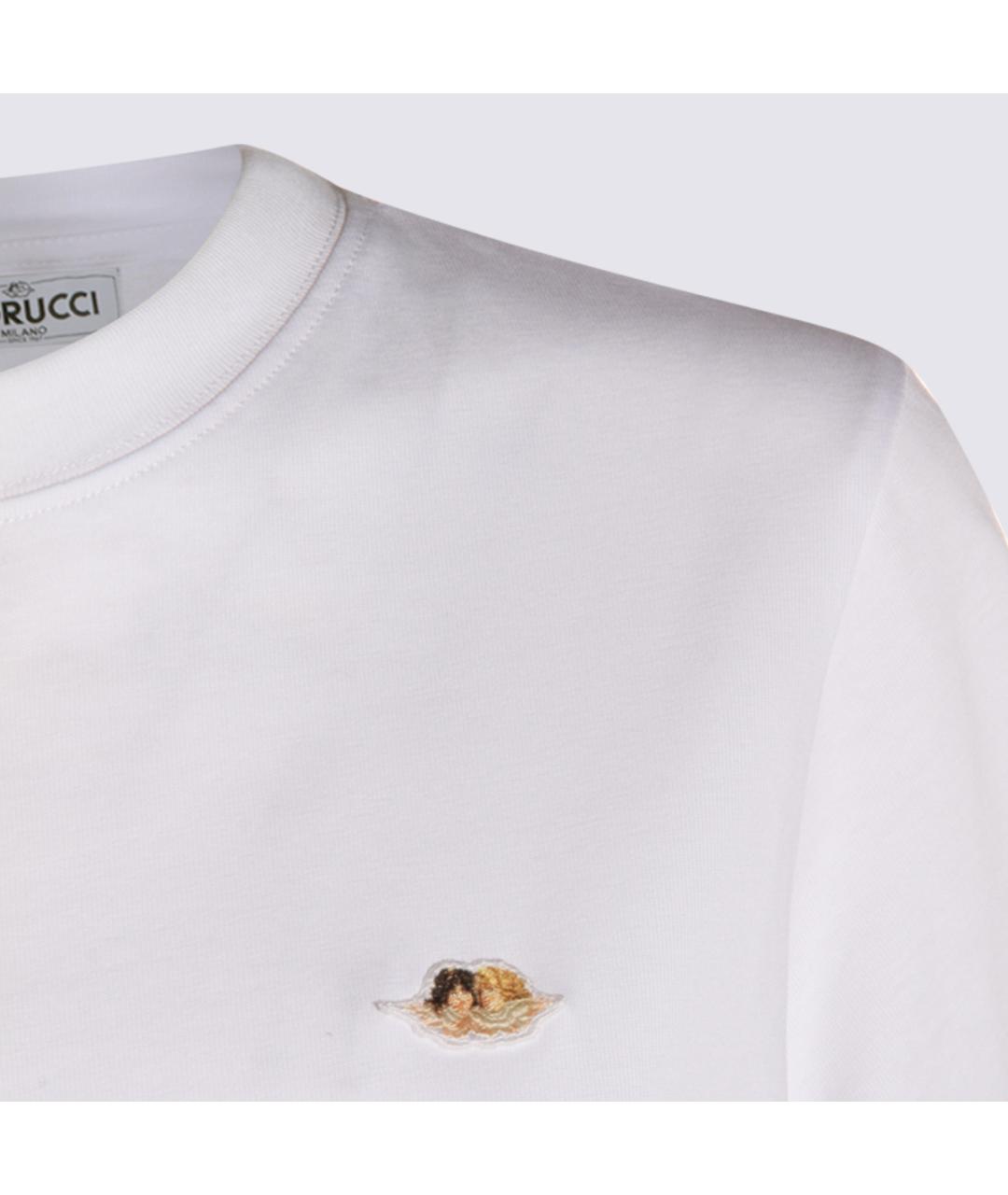 FIORUCCI Белая хлопковая футболка, фото 3