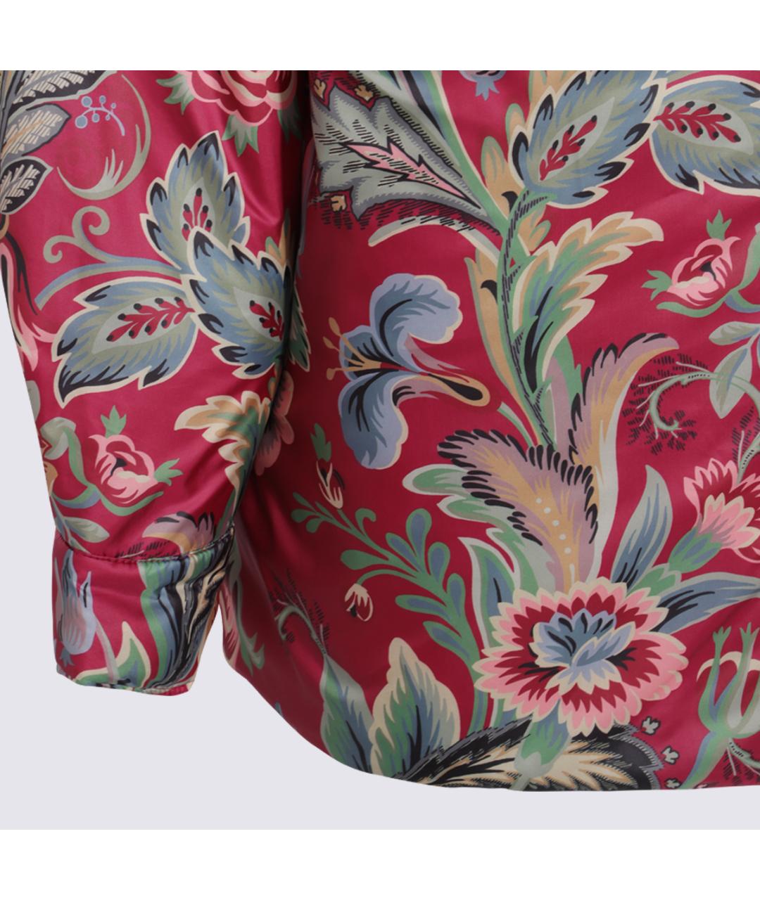 ETRO Красная полиэстеровая куртка, фото 3