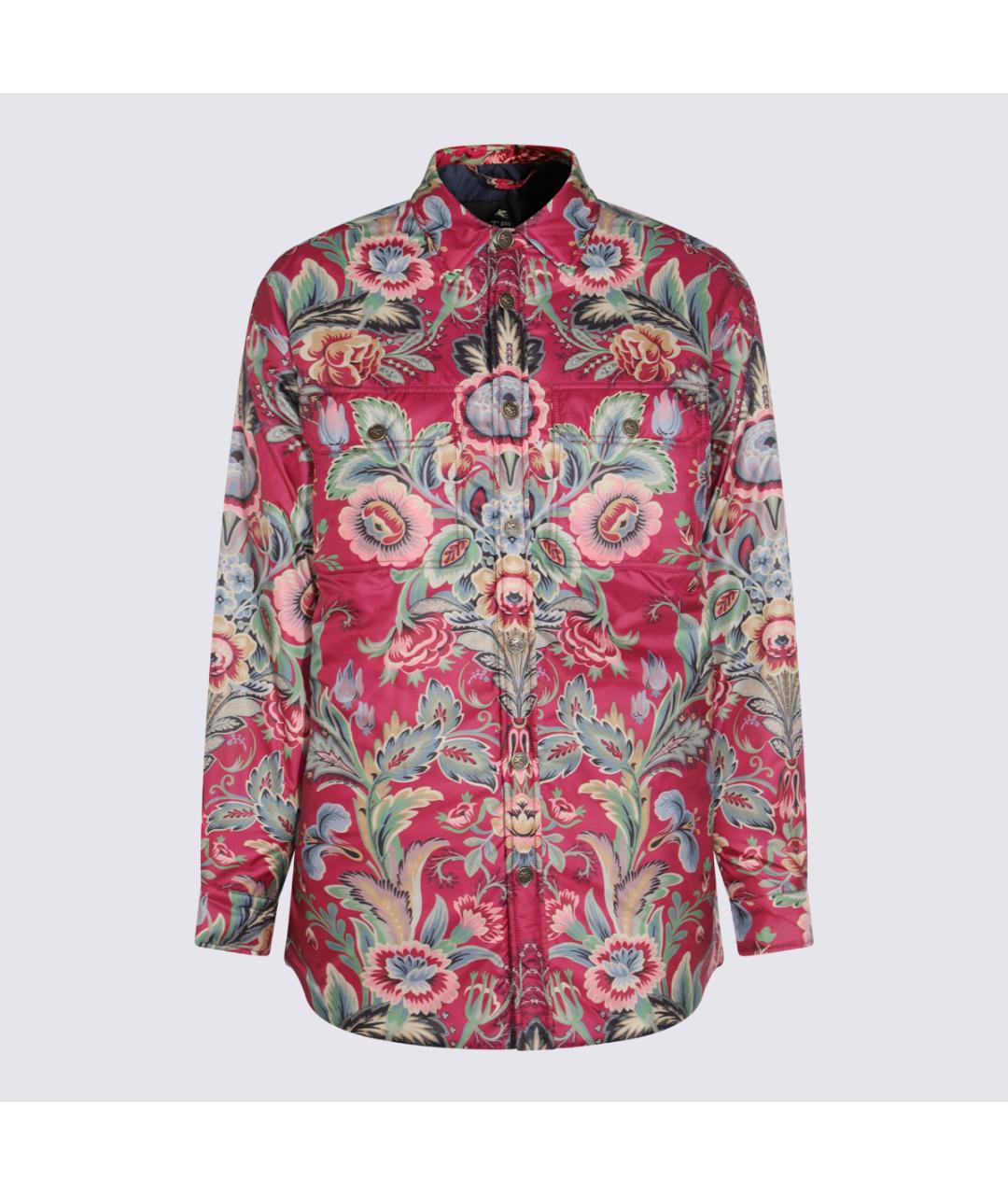 ETRO Красная полиэстеровая куртка, фото 4