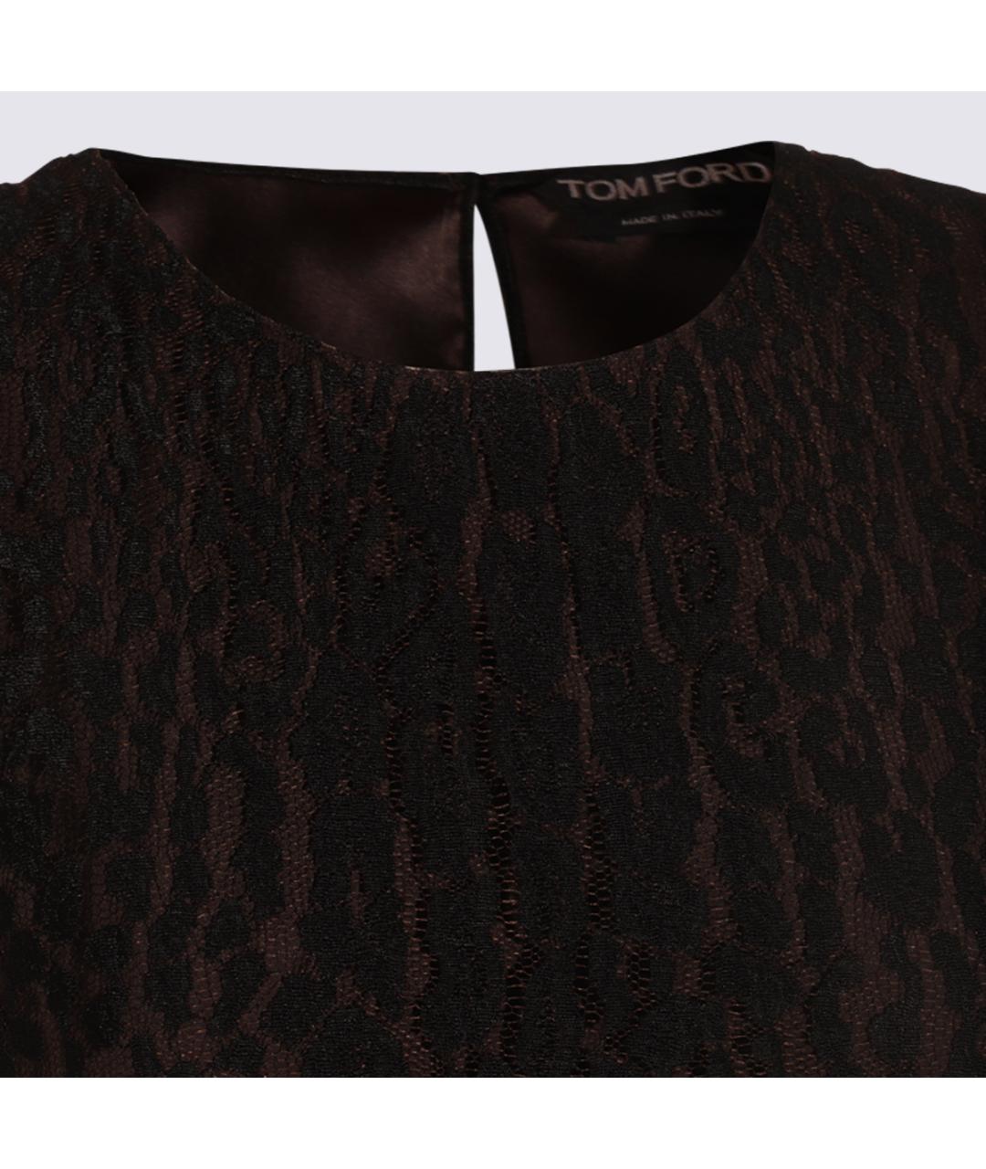 TOM FORD Мульти вискозная блузы, фото 3