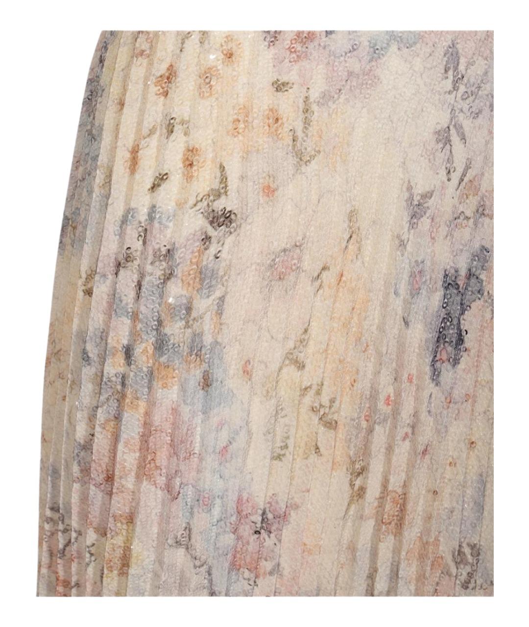 GOLDEN GOOSE DELUXE BRAND Мульти вискозная юбка макси, фото 3