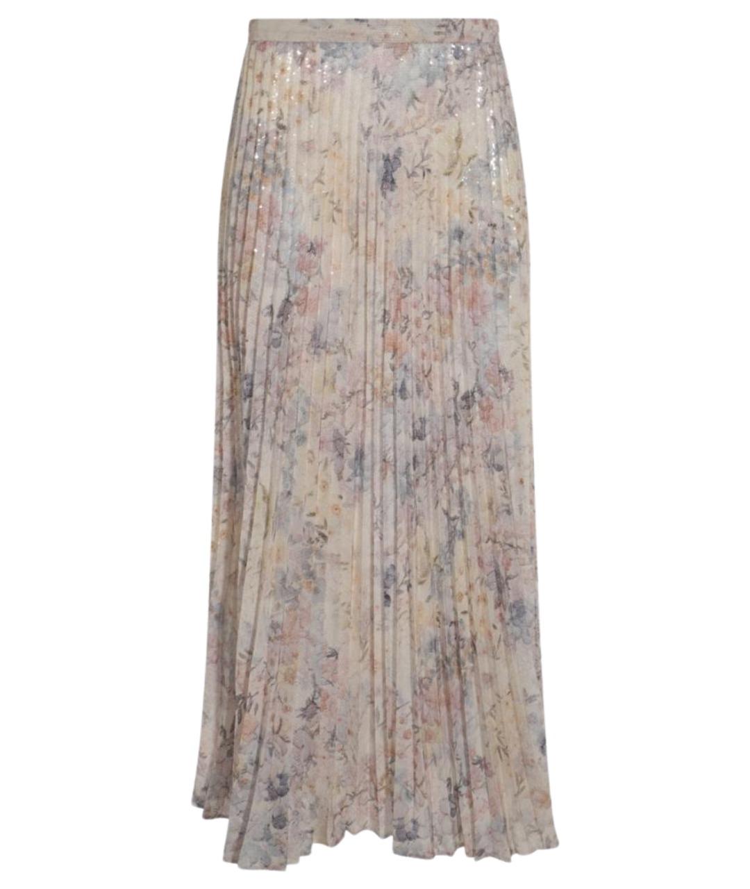 GOLDEN GOOSE DELUXE BRAND Мульти вискозная юбка макси, фото 1
