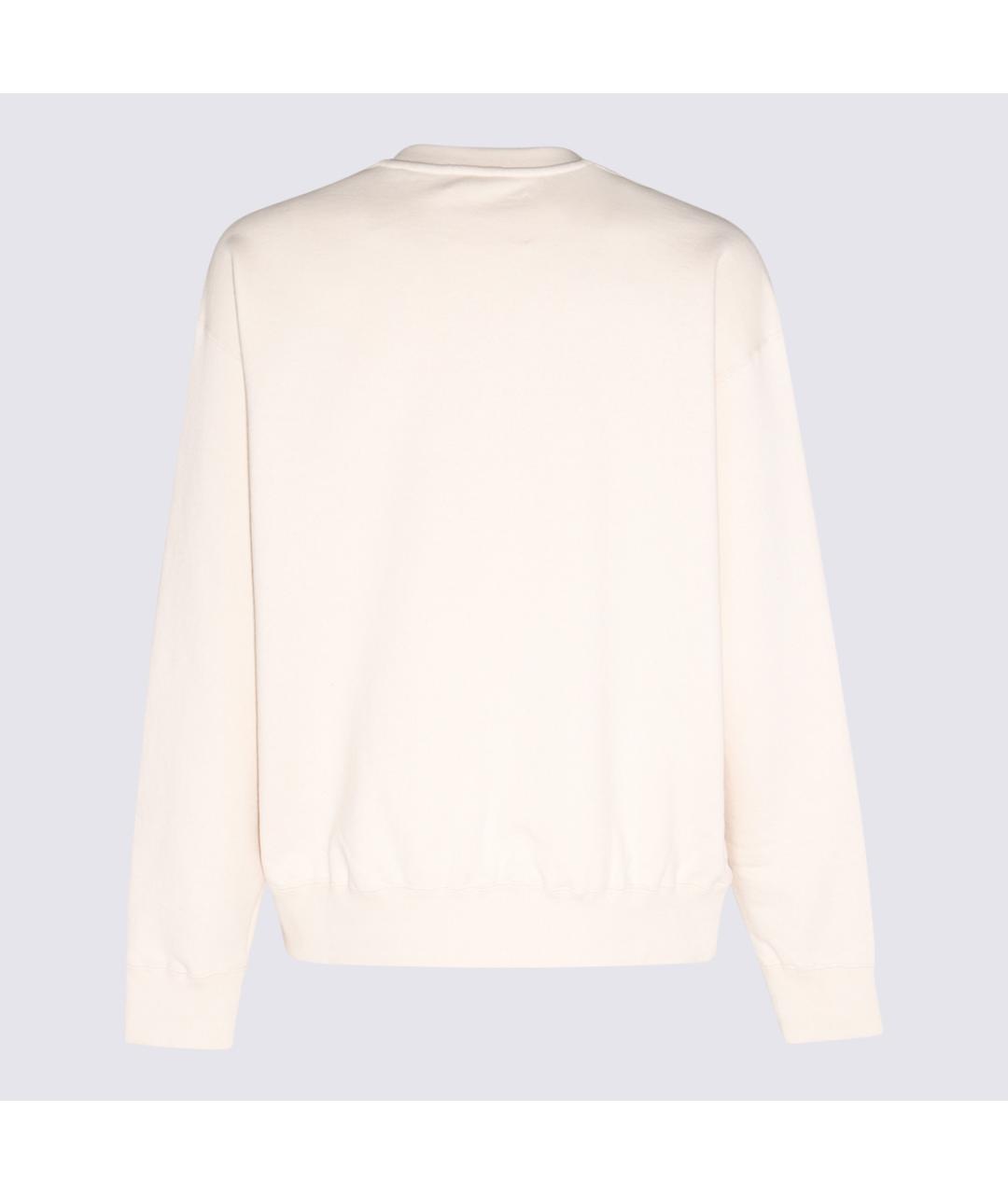 JIL SANDER Белый хлопковый джемпер / свитер, фото 2