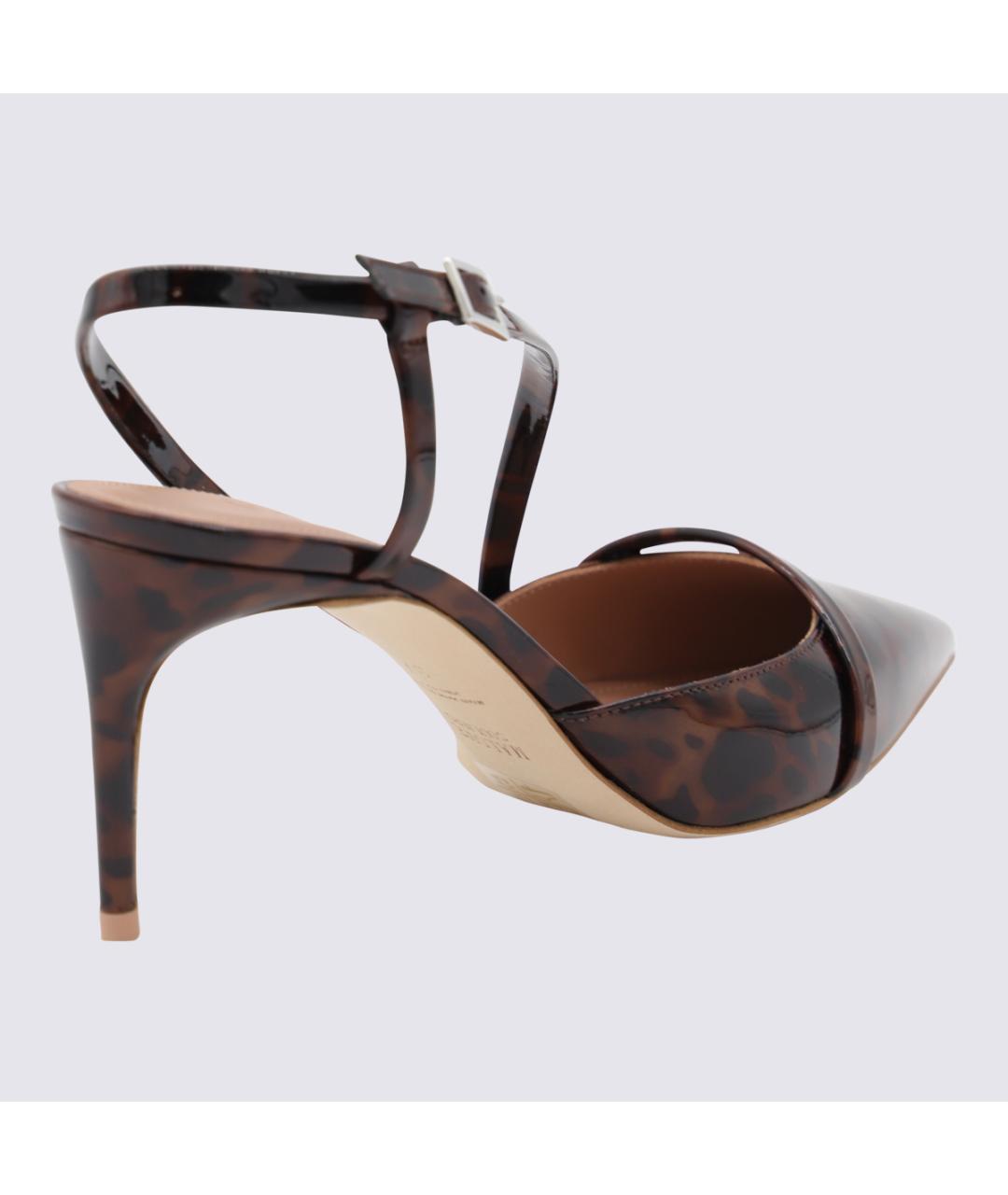 MALONE SOULIERS Коричневые туфли из лакированной кожи, фото 2