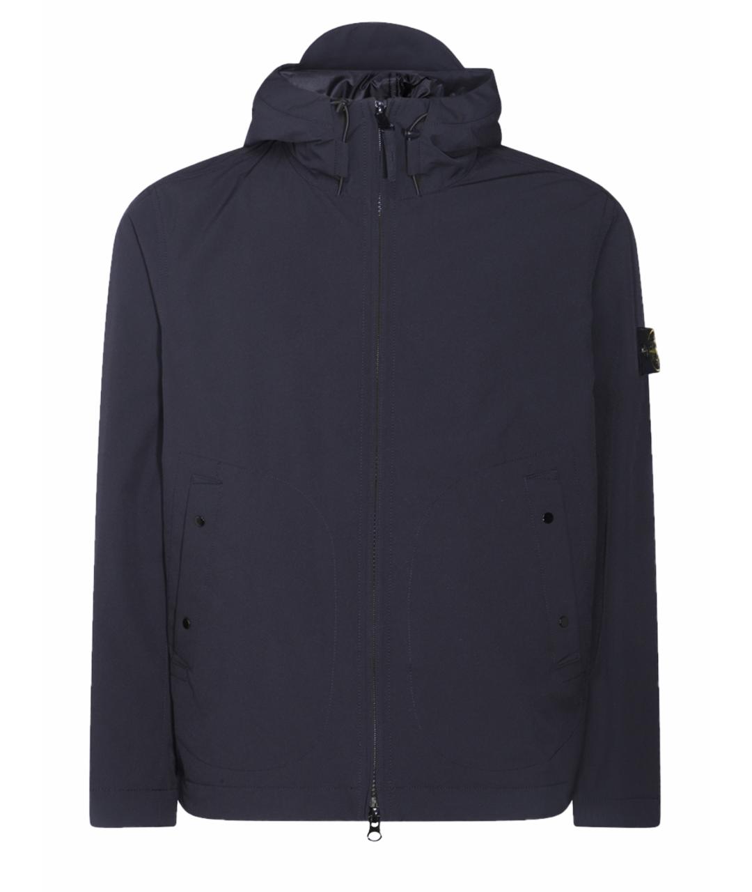 STONE ISLAND Синяя полиэстеровая куртка, фото 1
