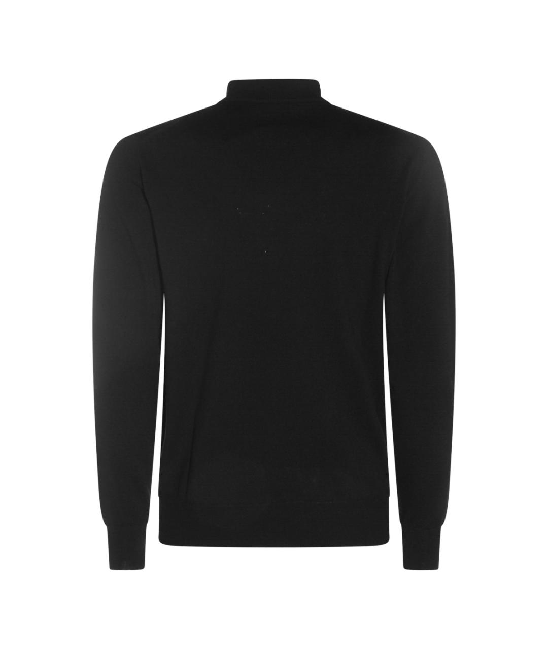 ALTEA Черный шерстяной джемпер / свитер, фото 2