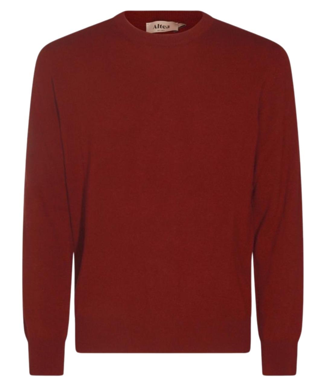ALTEA Красный шерстяной джемпер / свитер, фото 1